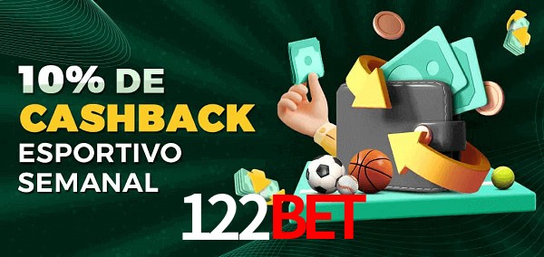 10% de bônus de cashback na 122bet